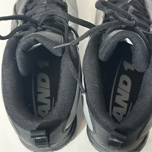 And1 Basketball Shoes Black and Gray – Men Size 11 - New - Picture 11 of 12